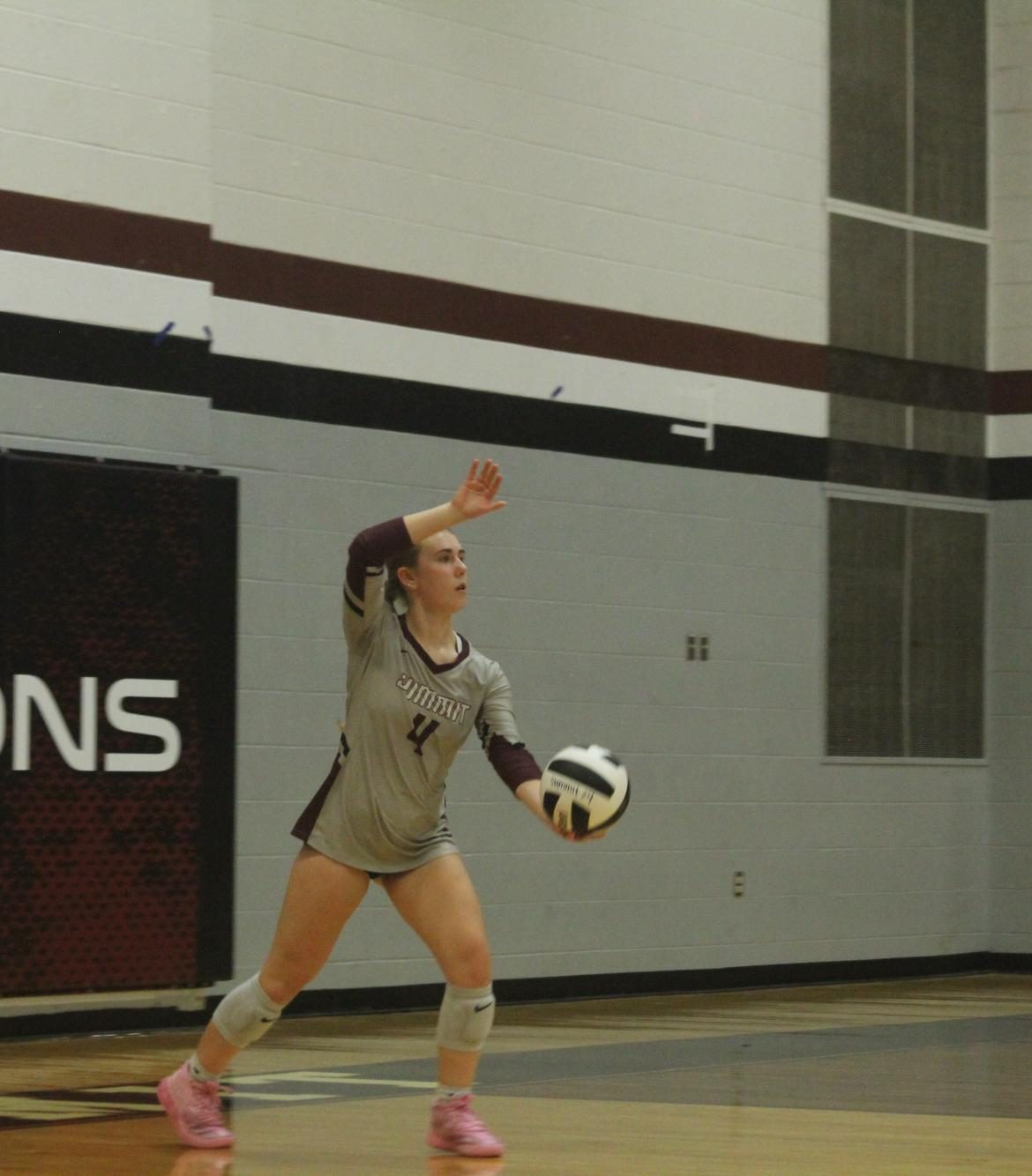 Volleyball competes against Parkway Central Colts