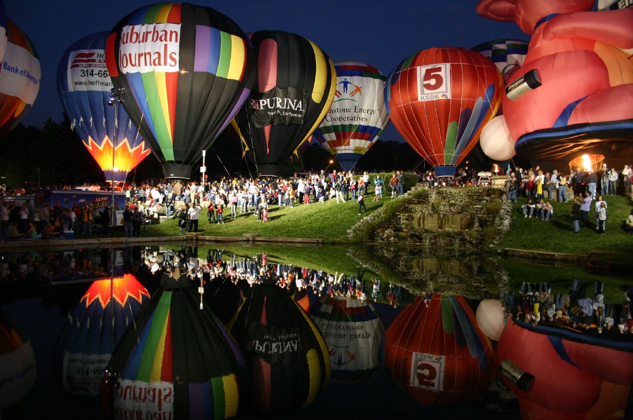 Forest Park Balloon Glow