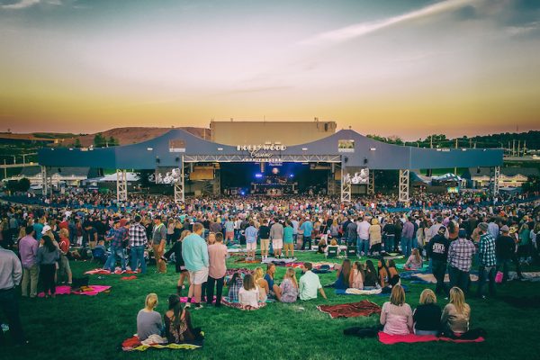 The lawn at Hollywood Casino Ampitheatre in Maryland Heights.