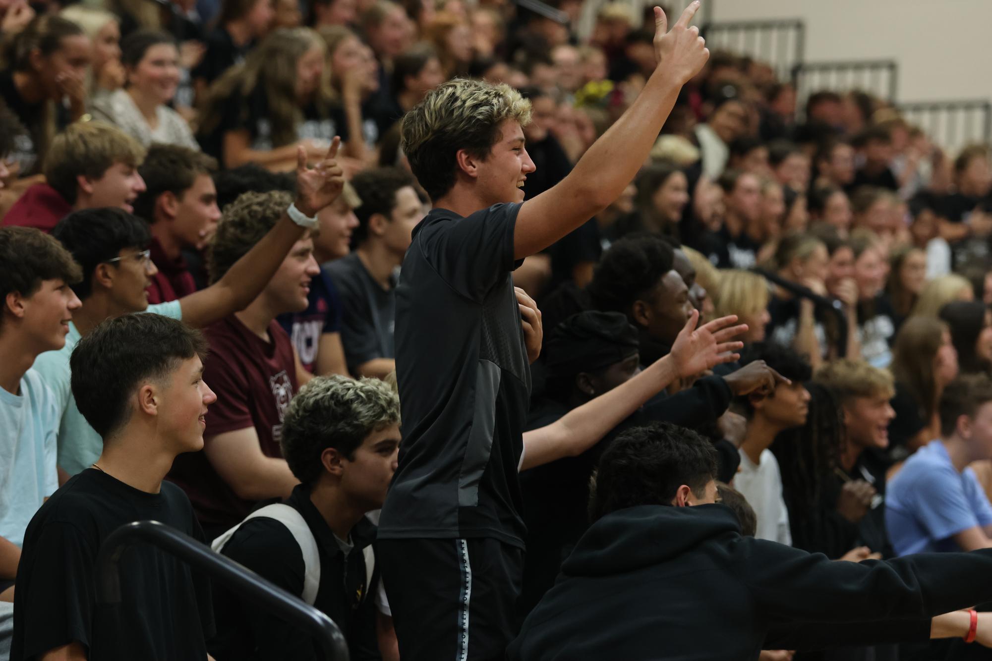 Gallery: First pep rally of the year excites Falcons for homecoming