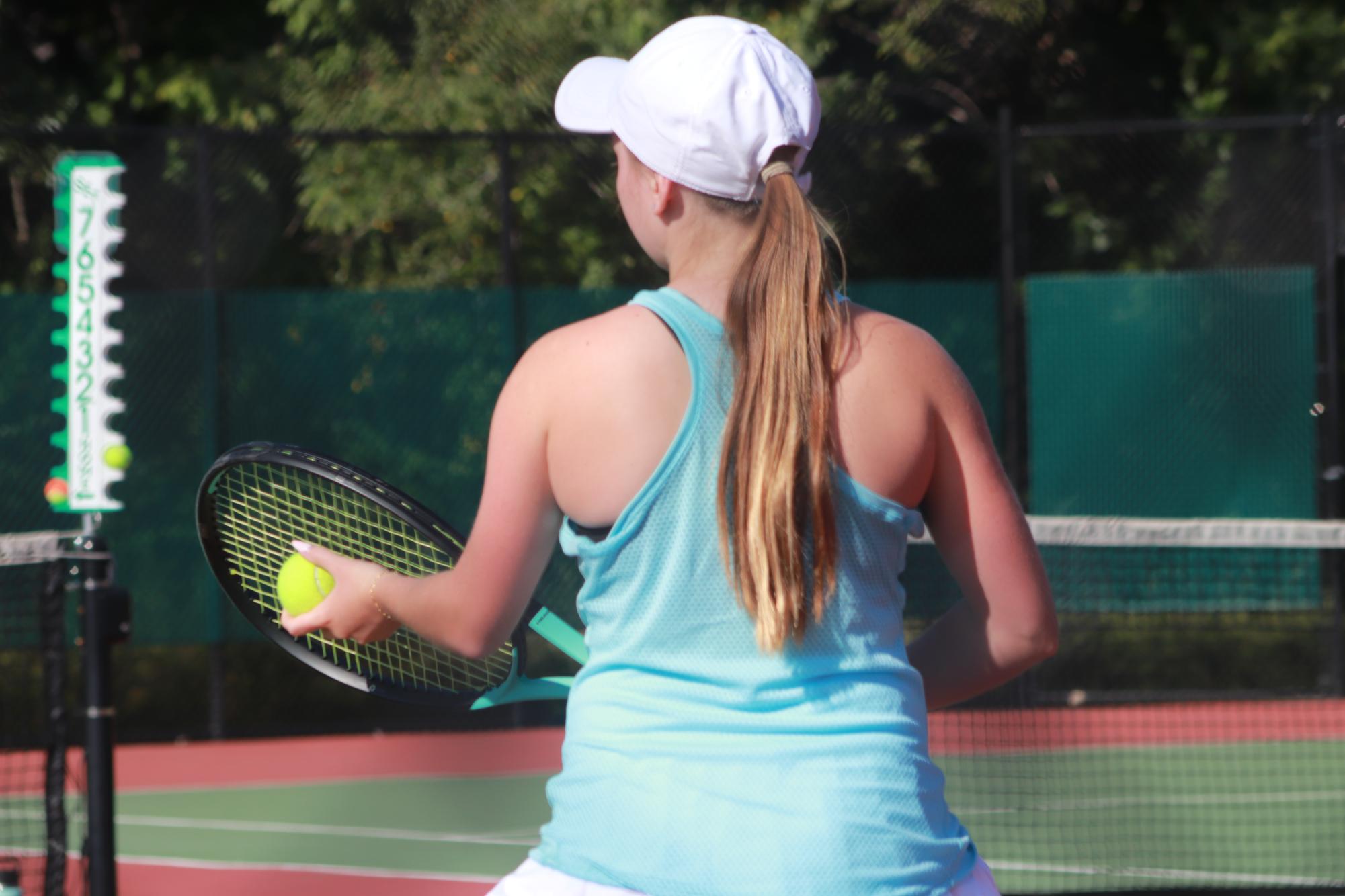 Gallery: Girl's varsity tennis falls to Parkway West