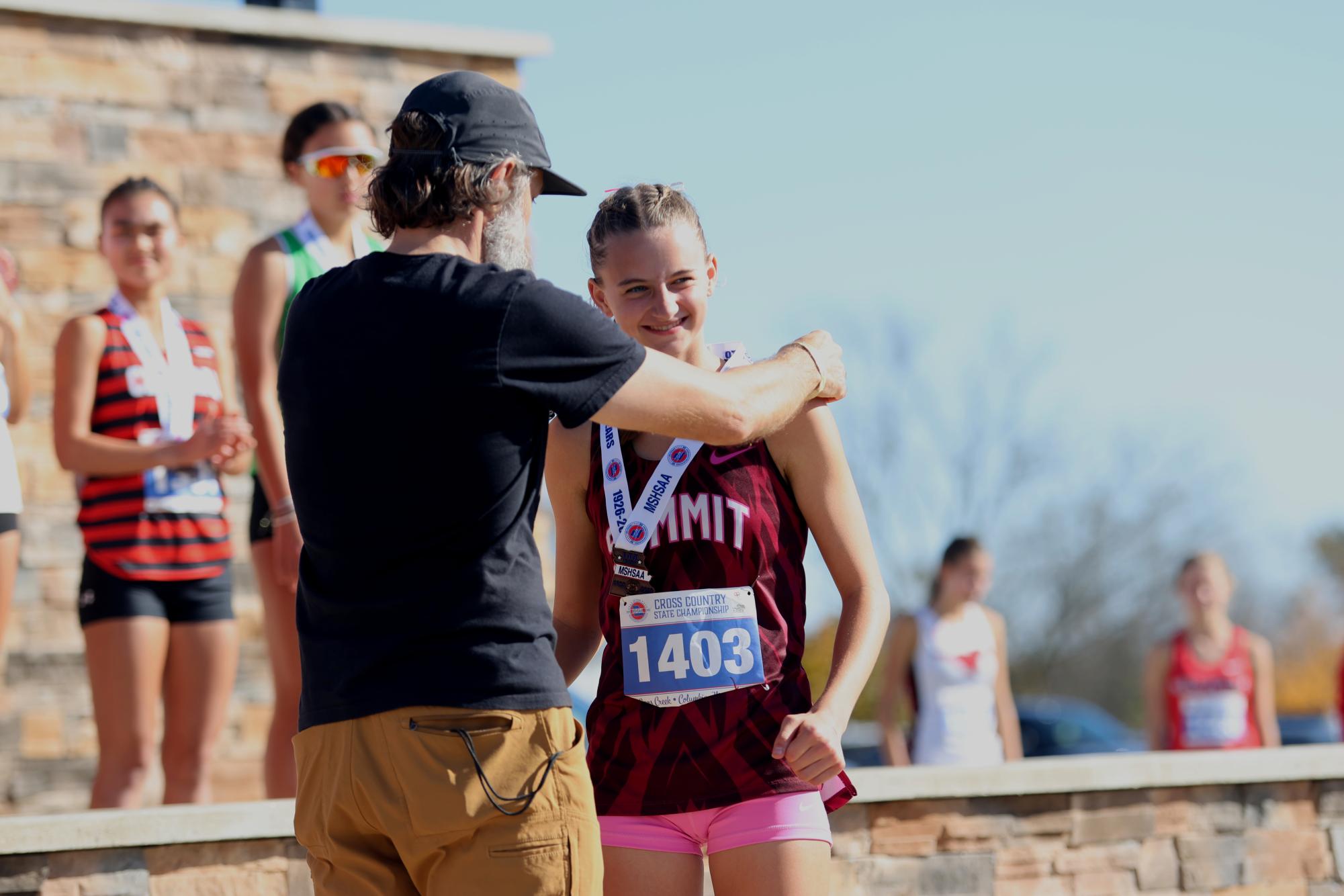 Gallery: Girls cross country competes as a team at state meet