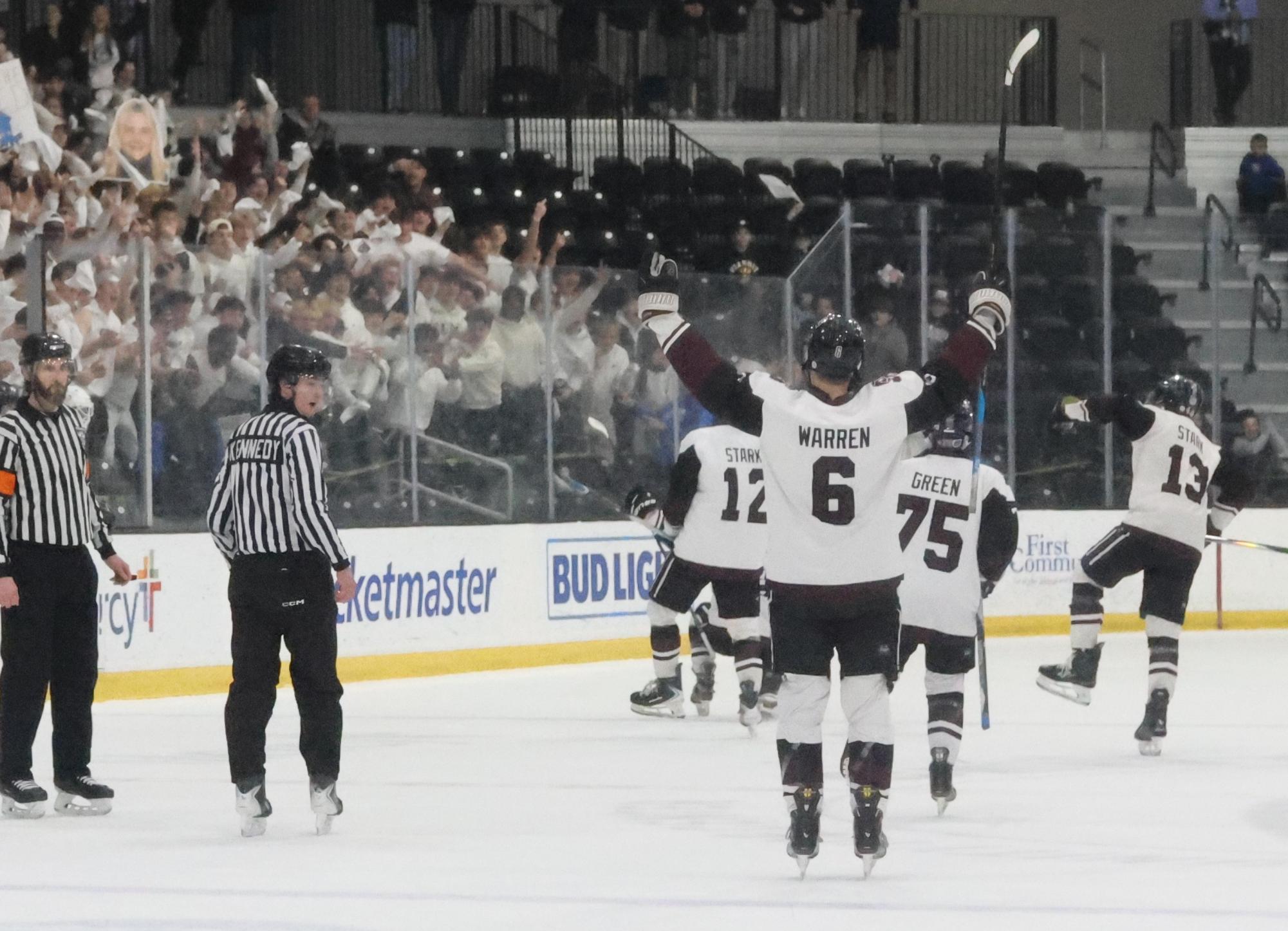 Falcons fight hard, lose Wickenheiser Cup to Ravens