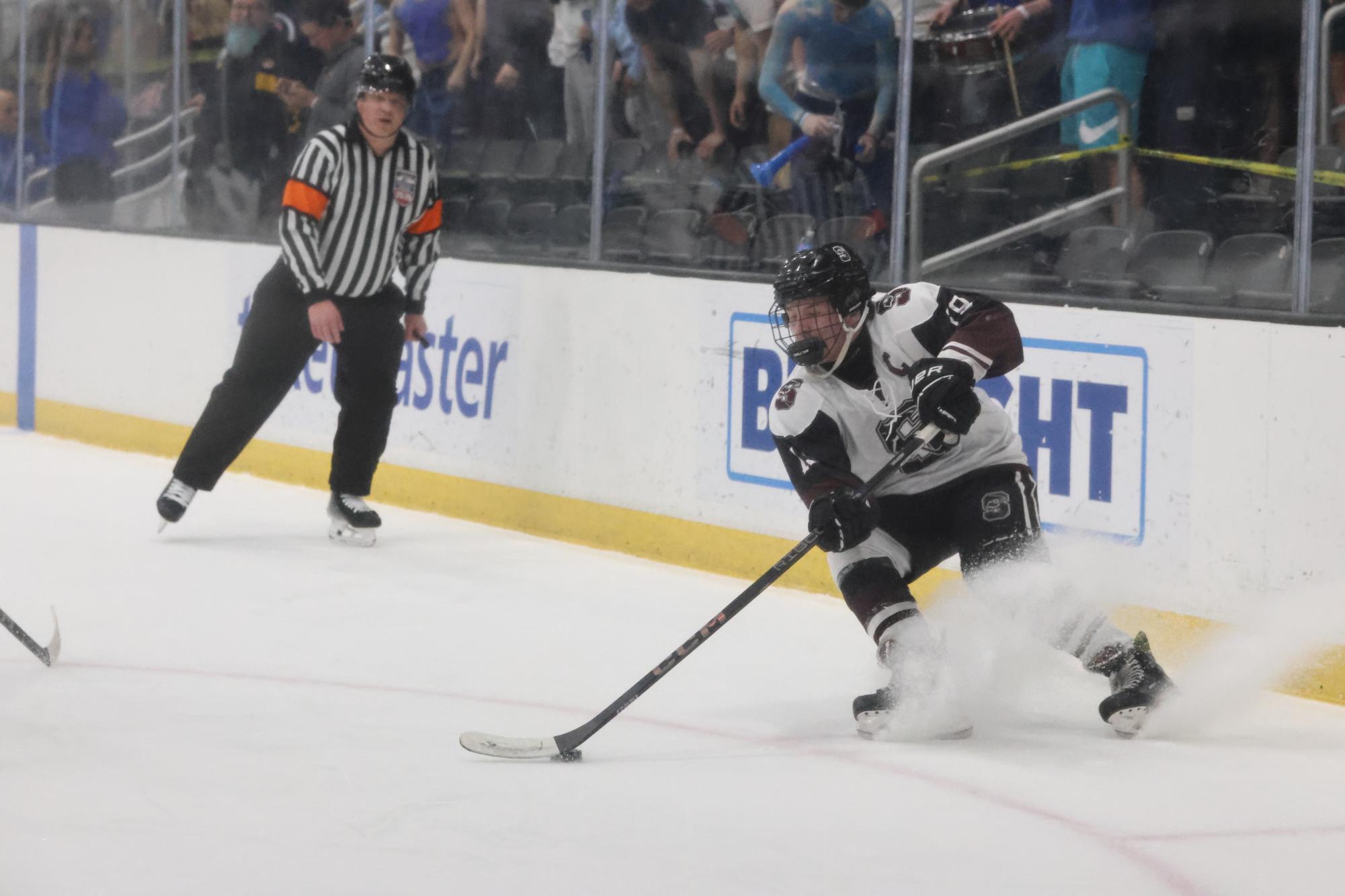 Falcons fight hard, lose Wickenheiser Cup to Ravens
