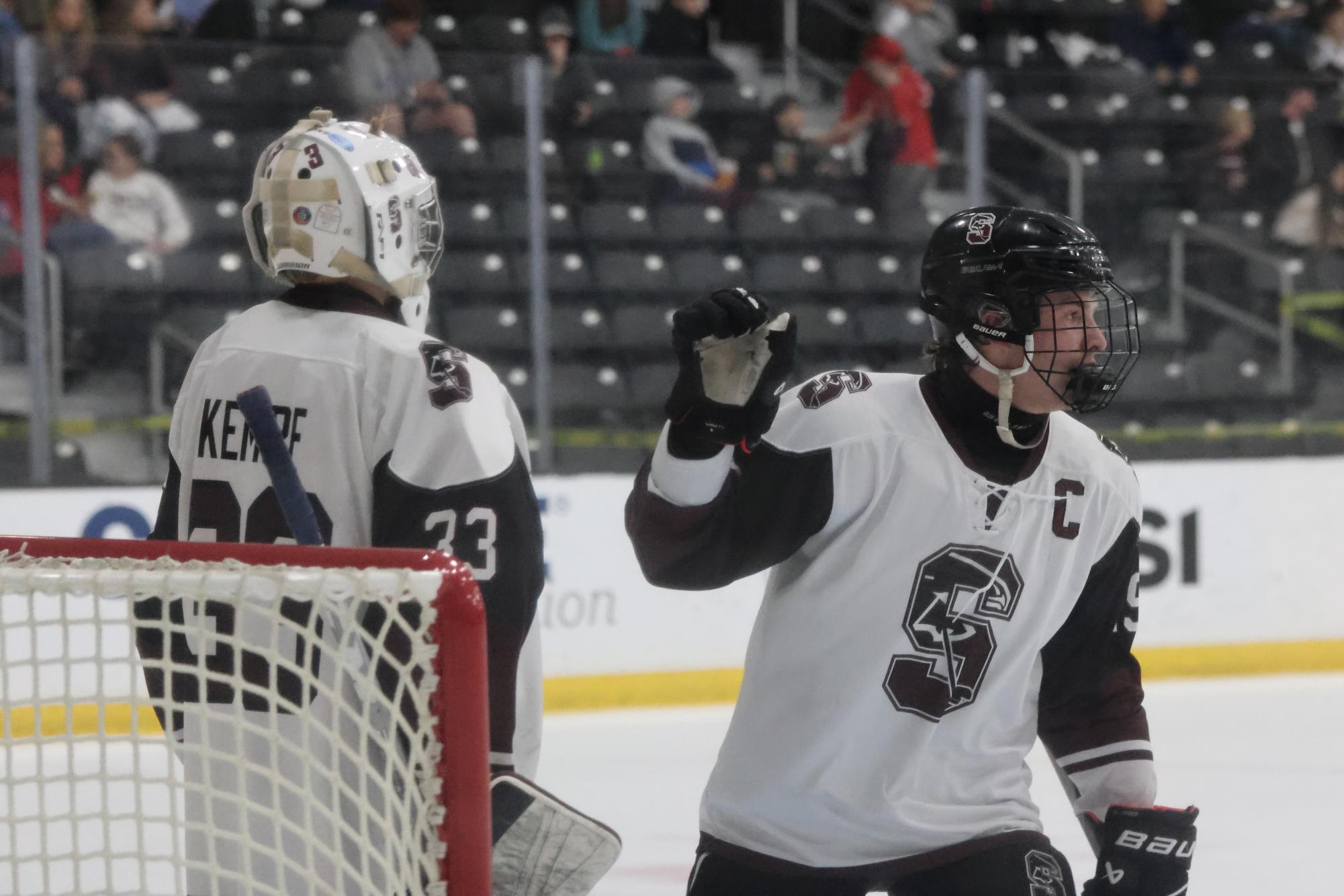 Falcons fight hard, lose Wickenheiser Cup to Ravens