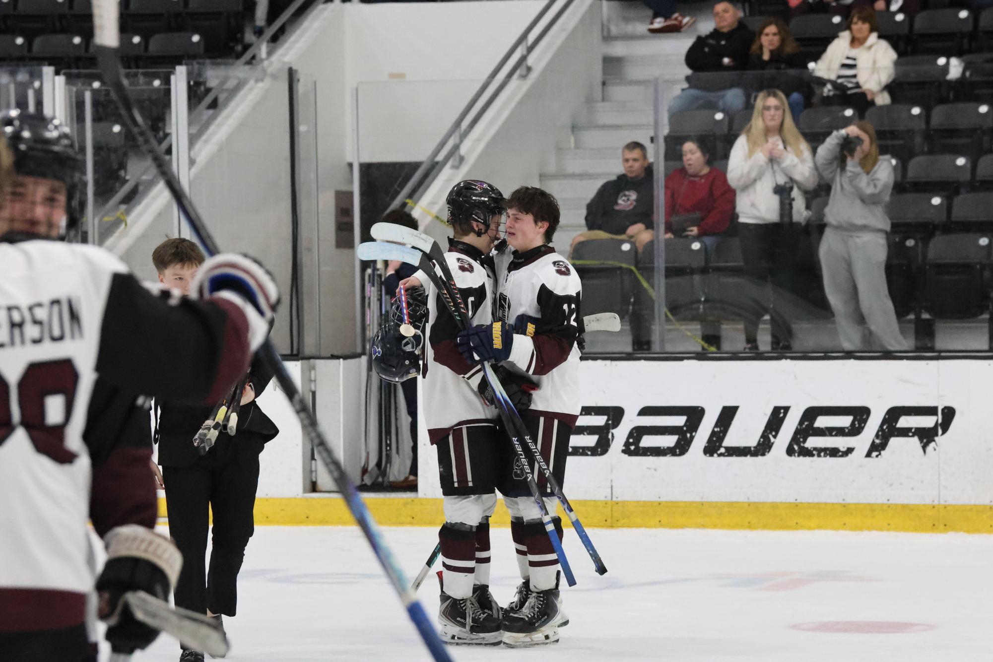 Falcons fight hard, lose Wickenheiser Cup to Ravens