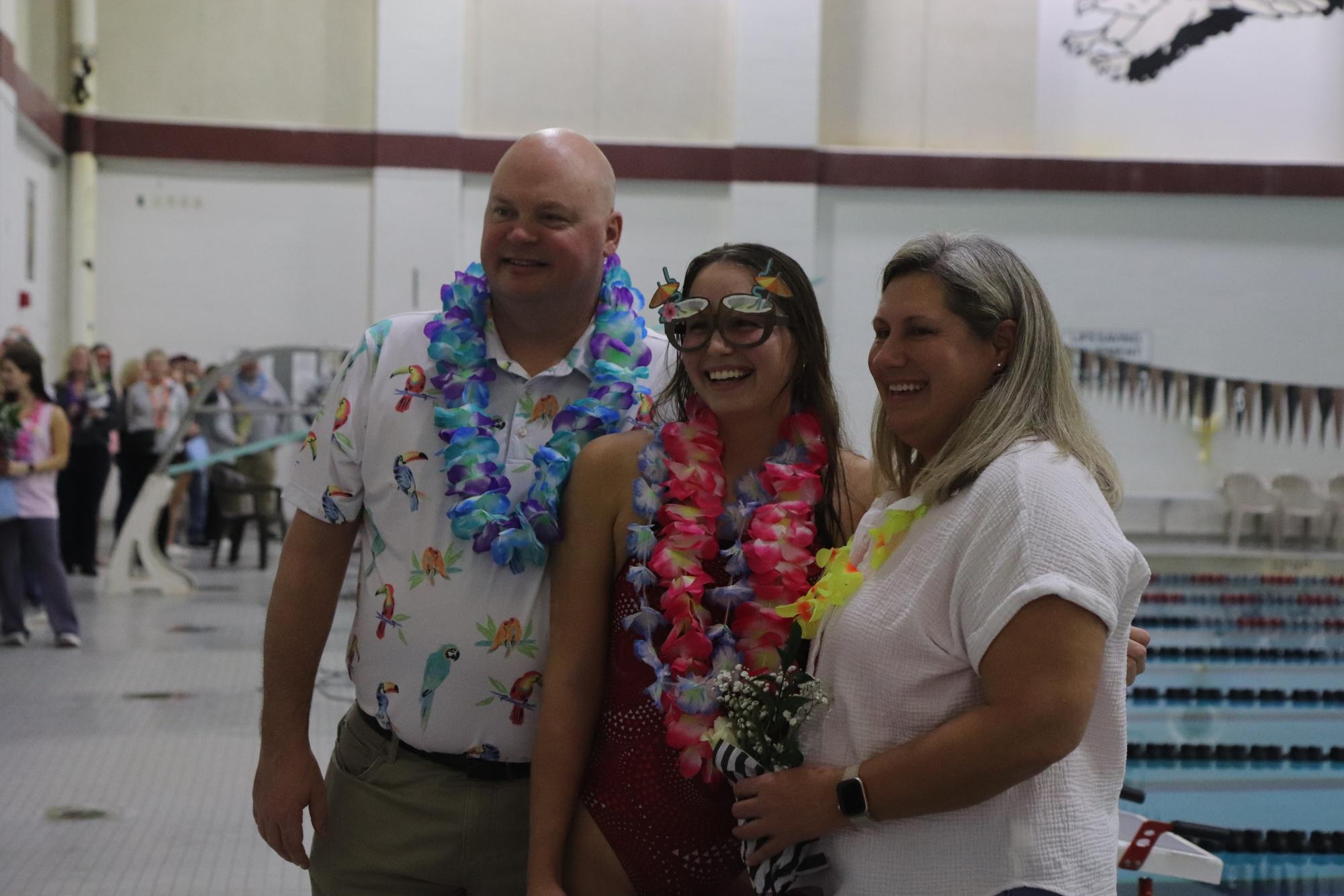 Gallery: Girls swim celebrates senior night at meet against Parkway Central
