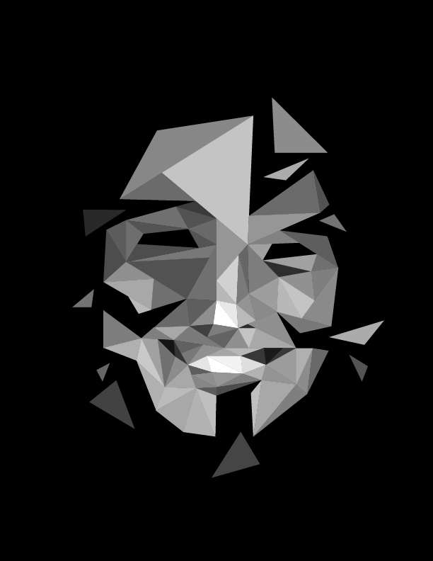 This photo illustration depicts the significant damage deepfake inflicts on the identity of its victims.
