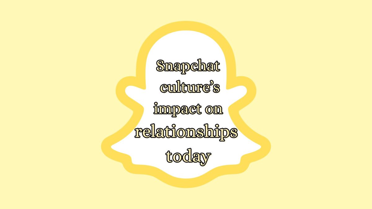 Snapchat culture's impact on relationships today
