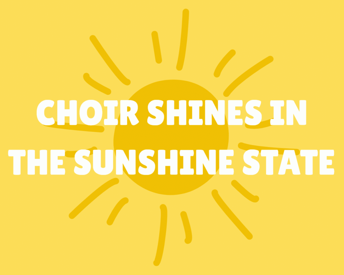 Choir shines in the Sunshine State