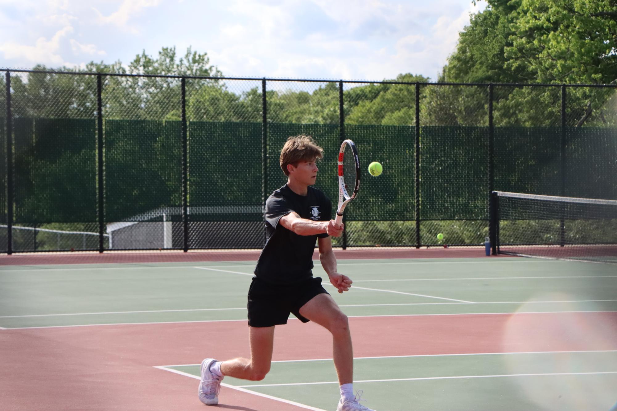 Gallery: Boys tennis loses to Mehlville