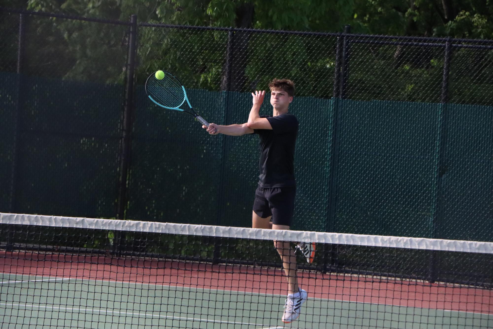 Gallery: Boys tennis loses to Mehlville
