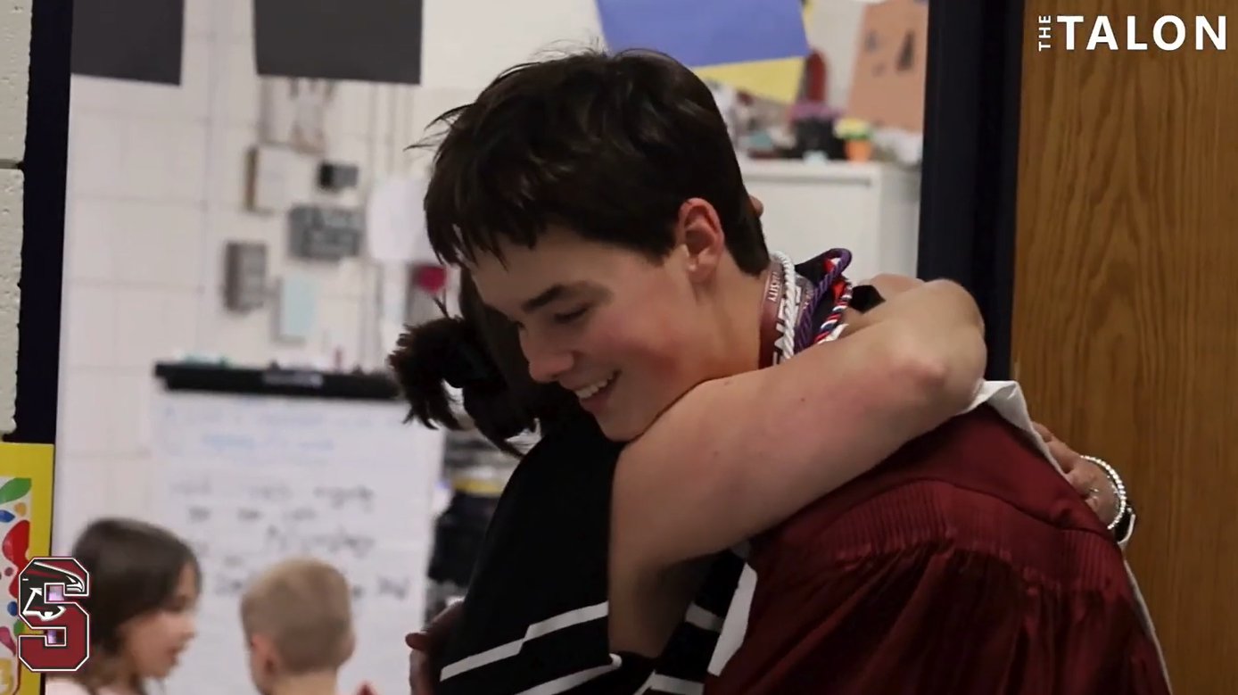 Video: Senior reflects on elementary years